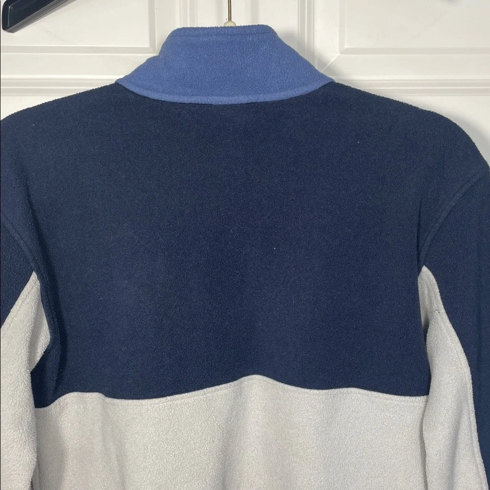 Patagonia Kids' Microdini 1/2-Zip Pullover Size 6 Blue Grey Fleece